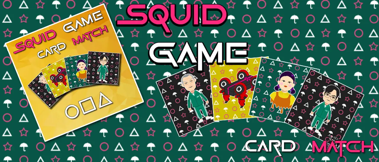 Squid Game Memory Card Match