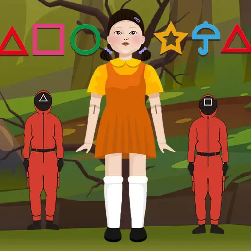 Squid Hidden Signs - Jeu d'Objets Cachés Gratuit en Ligne