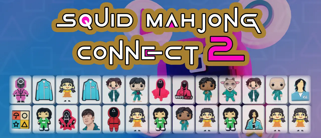Squid Mahjong Connect 2 - Juego gratis en línea