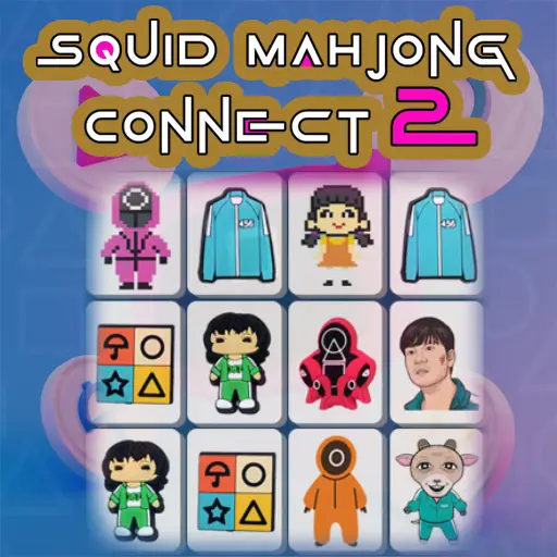 Squid Mahjong Connect 2 - Juego gratis en línea