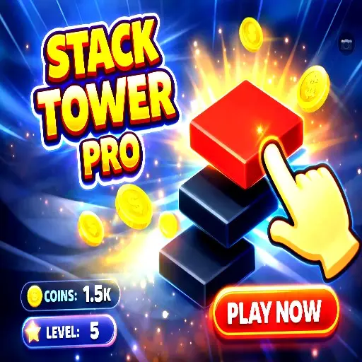 Stack Tower Pro - Jogo de Empilhar Blocos 3D Grátis