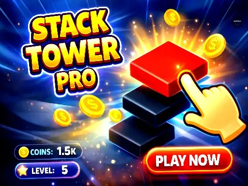 Stack Tower Pro - Jogo de Empilhar Blocos 3D Grátis