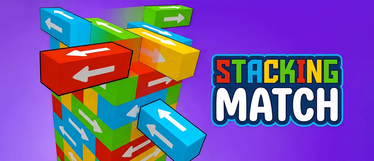 Stacking Match - Juego de rompecabezas en línea gratis
