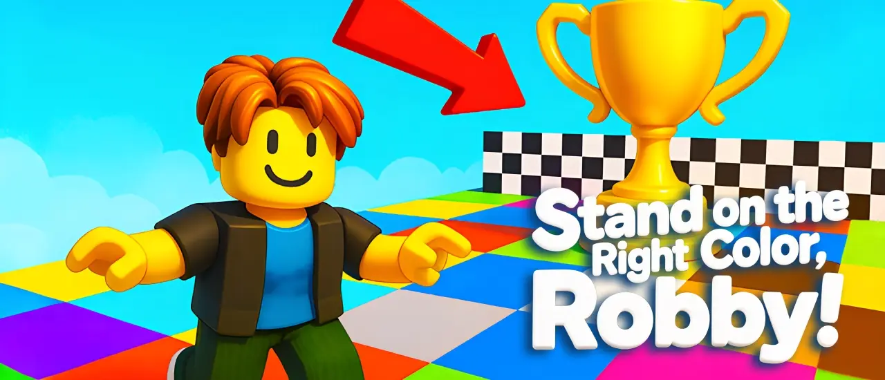 Stand on the Right Color, Robby!