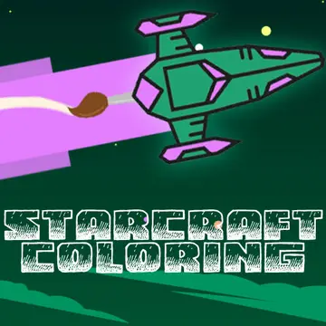 Starcraft Coloring - Juego para Colorear Dinosaurios Gratis