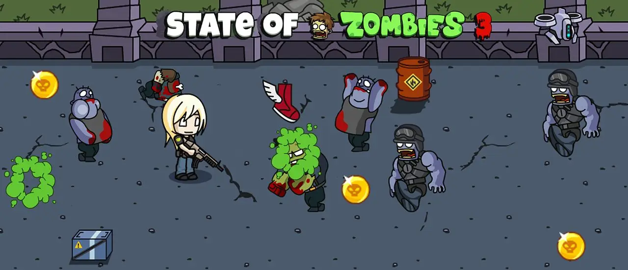 State of Zombies 3 - Free Action Zombie Shooting Game to Play Online