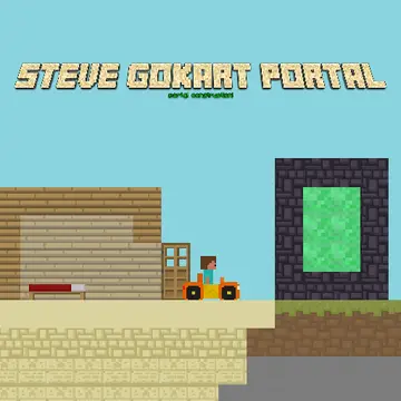 Steve Go Kart Portal - Juego de carreras y aventura gratis