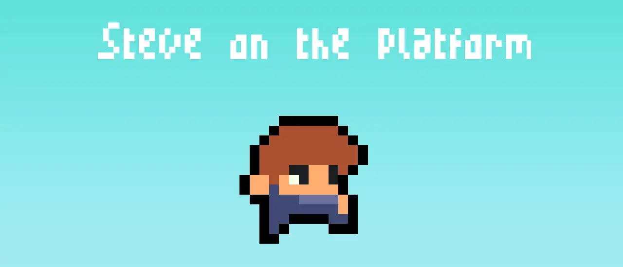 Steve on the Platform - Fun Adventure Platformer Game to Play Online for Free