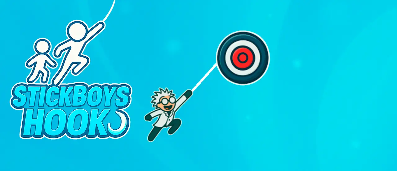 Stickboys Hook - アクションジャンプゲームを無料でプレイ
