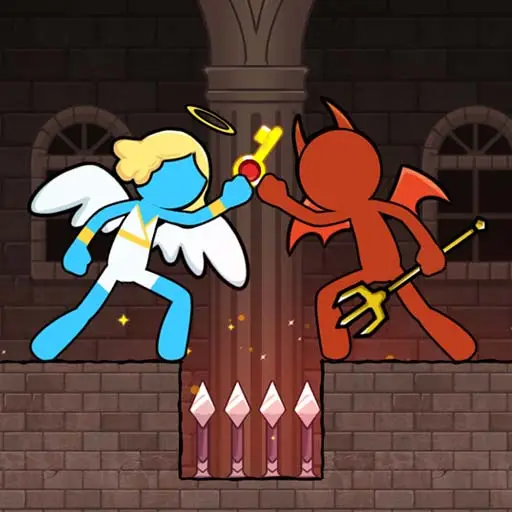Stickman Duo: Hazine Kaçış Oyunu - Bulmaca ve Macera