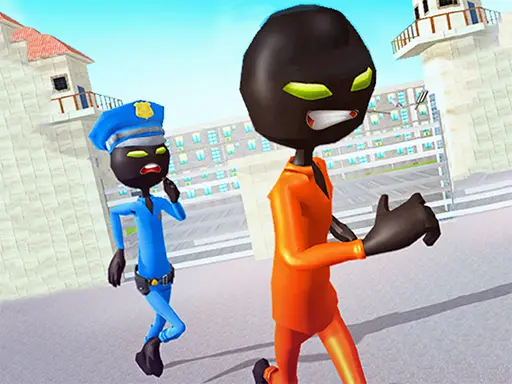 Stickman Prison Escape Story 3D - Jeu d'Escapade en Prison Gratuit