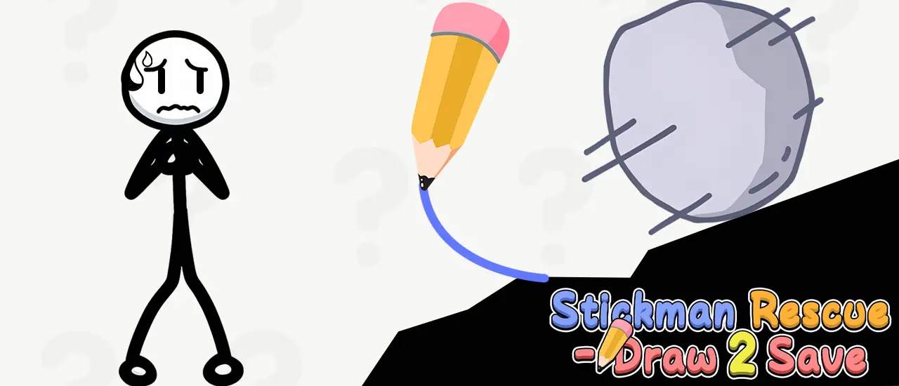 Stickman Rescue Draw 2 Save - Bulmaca ve Macera Oyunu