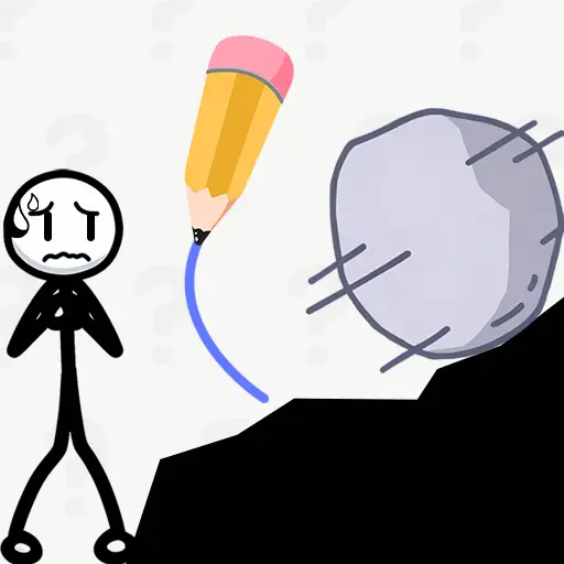 Stickman Rescue Draw 2 Save - Bulmaca ve Macera Oyunu