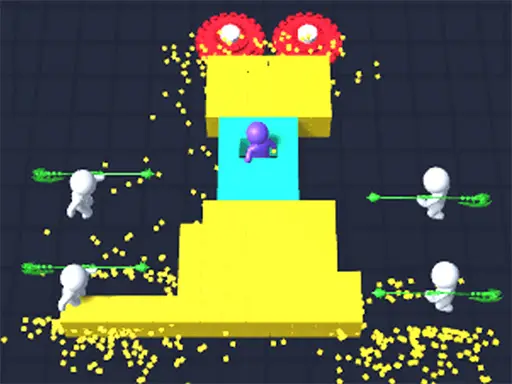 Stickman Saw 3D Ücretsiz Oyna - Renkli Testere Oyunu