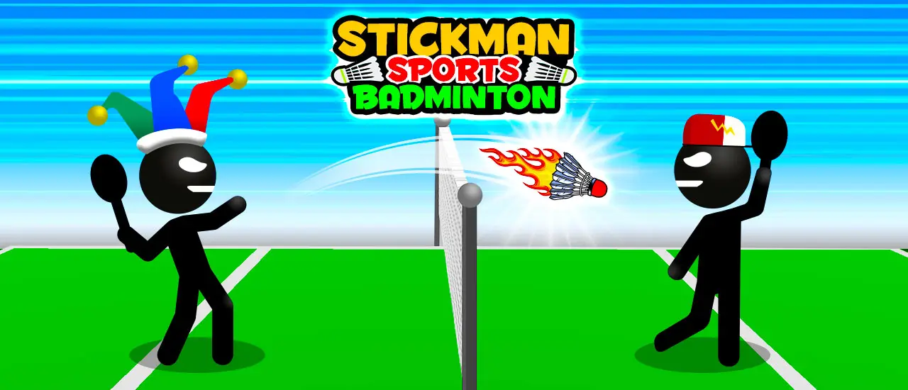 Stickman Sports Badminton - Play Game Online for Free