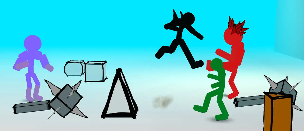 Stickman Street Fighting 3D