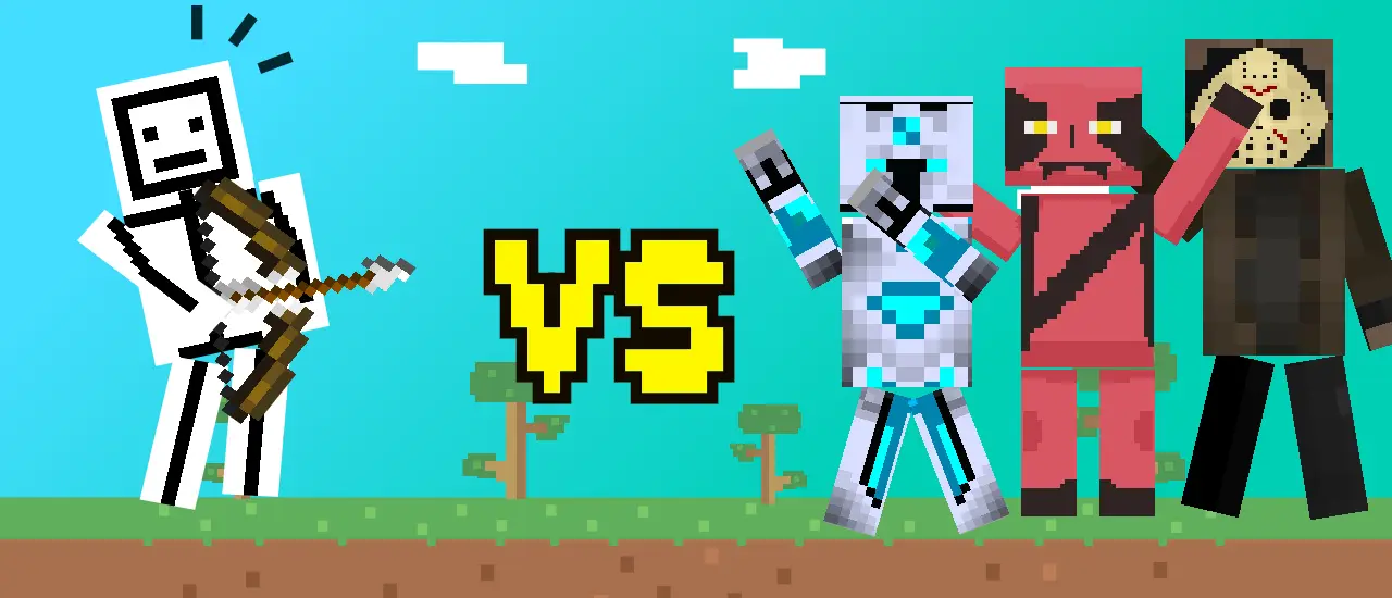 Stickman vs Craftsman - Jogue Grátis no Mundo Minecraft