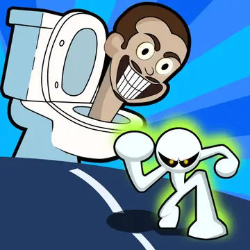 Stickman vs Skibidi Toilet - Juego Gratis en Línea