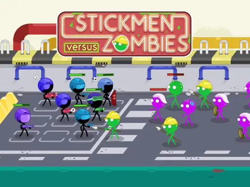 Stickmen Vs Zombies - Free Online Shooter Game