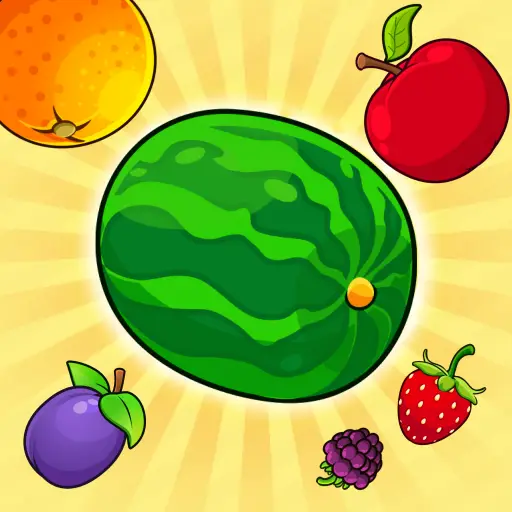 Striped Fruit - Watermelon Land: Play Game & Puzzle Fun