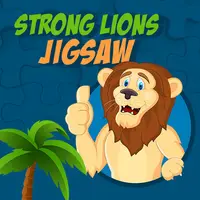 Strong Lions Jigsaw - Ücretsiz Online Yapboz Oyunu