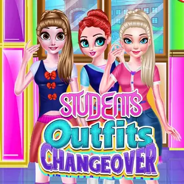 Students Outfits Changeover - Jeu de déguisement en ligne gratuit