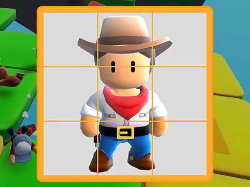 Stumble Boys Sliding Puzzle - Jeu de réflexion en ligne gratuit
