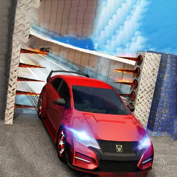 Stunt Car Escape Drive - Ücretsiz Yarış ve Araba Oyunları