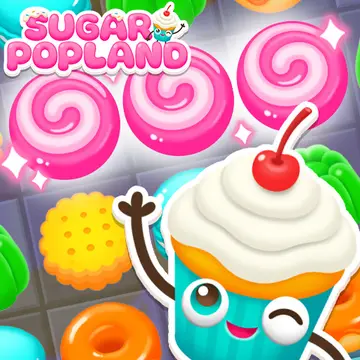 SUGAR POP LAND - Jogue jogo Match 3 grátis online