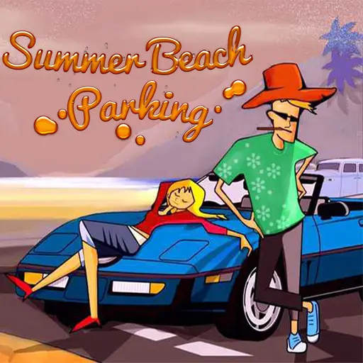 Summer Beach Parking - Juego de estacionamiento y conducción gratis