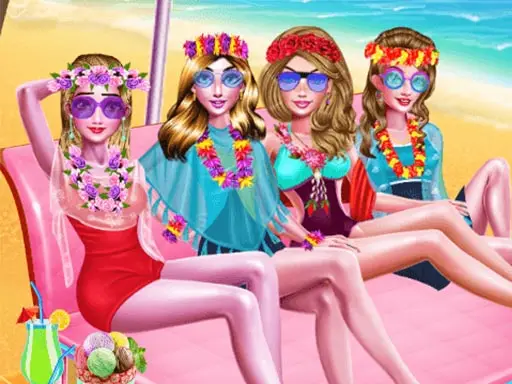 Summer Beach Spa Day - Jeu de Dress-up et Relaxation à la Plage