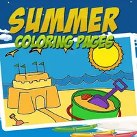 Pages à Colorier Été - Jeu de Coloration Gratuit en Ligne