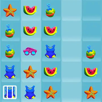 Summer Match 3 – Kostenloses Online Puzzlespiel zum Spielen