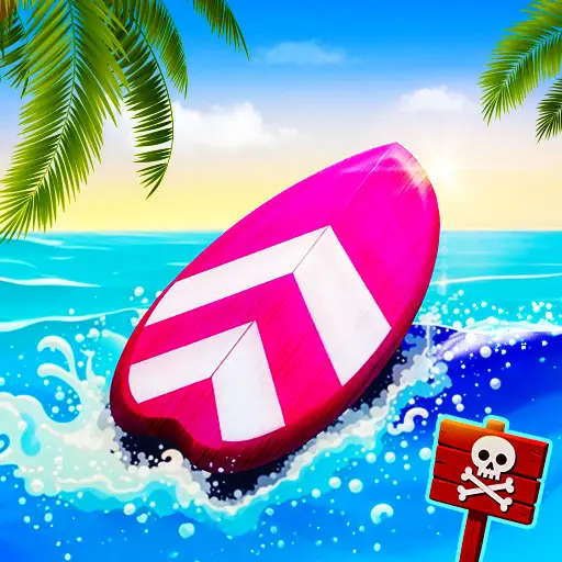 Summer Rider 3D - Jogue Online e Grátis Corrida de Surfe