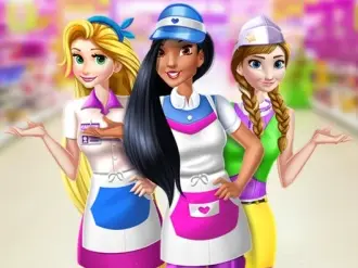Super Market Cashier Girl – Kostenloses Dress-up Spiel für Mädchen