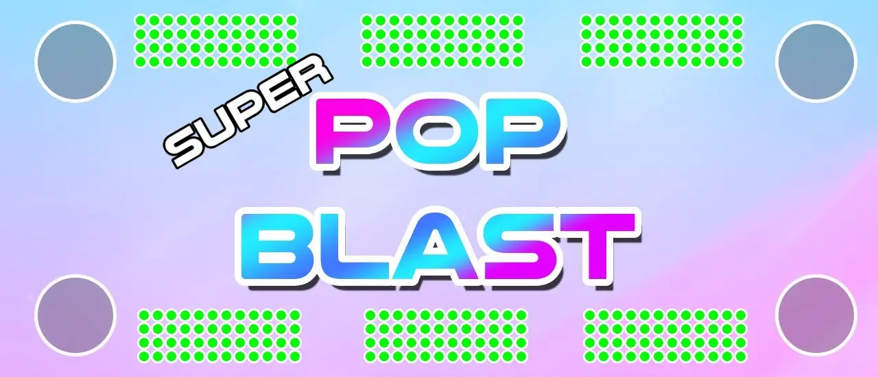 Super Pop Blast – Kostenlose Puzzles online spielen