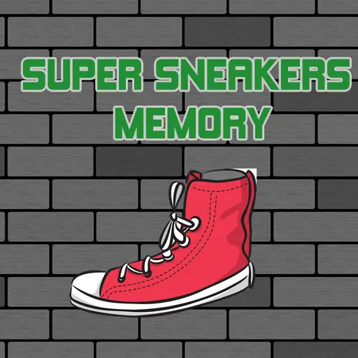 Super Sneakers Memory - Jogo de Memória Online Grátis para Crianças