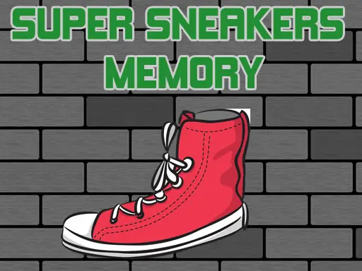 Super Sneakers Memory - Jogo de Memória Online Grátis para Crianças