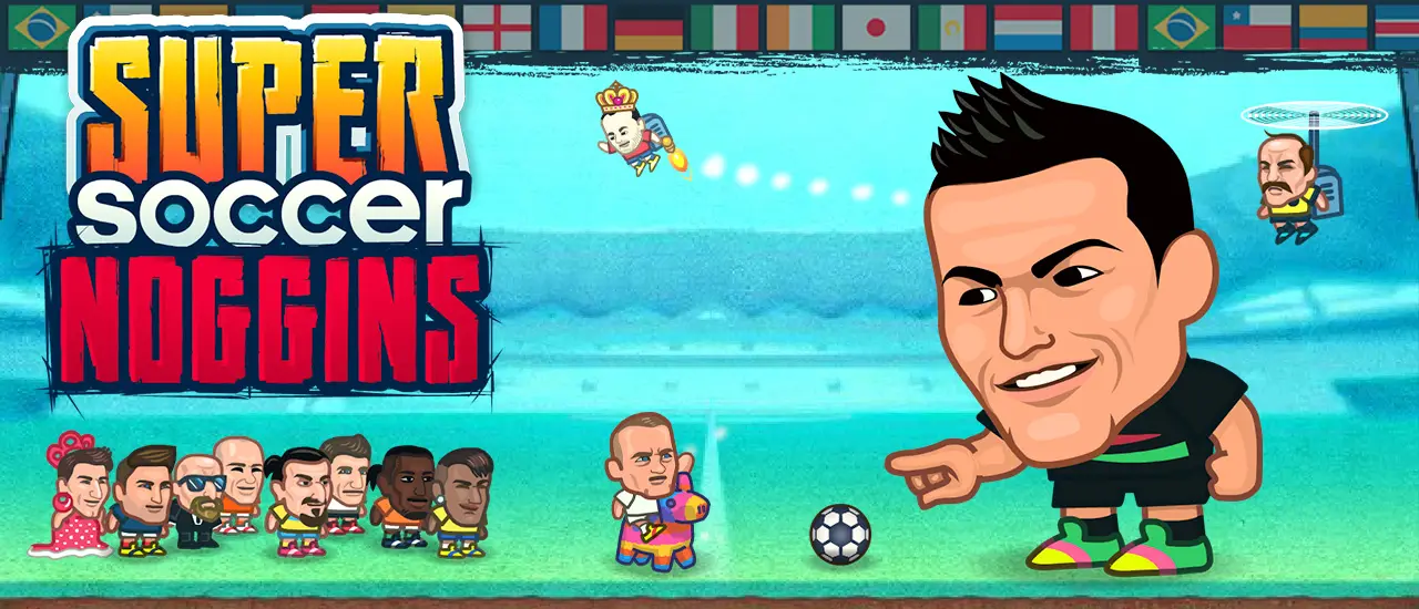 Super Soccer Noggins - Play Free Online Soccer Game