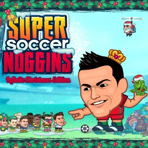 Super Soccer Noggins - Xmas Edition | Play Free Online Soccer Game