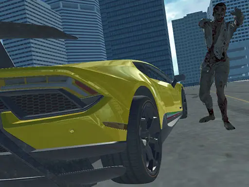Supercars Zombie Driving 2 - Jeu de course et combat contre les zombies