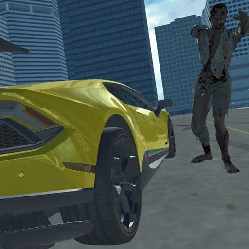 Supercars Zombie Driving 2 - Jeu de course et combat contre les zombies