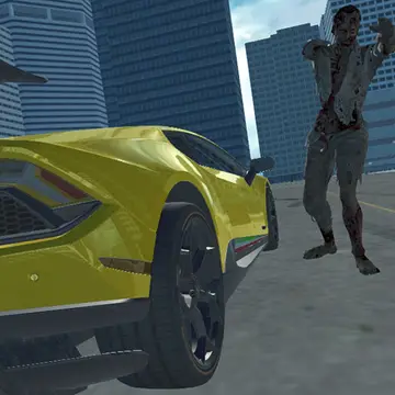 Supercars Zombie Driving 2 Oyna - Hızlı Araba ve Zombi Macerası