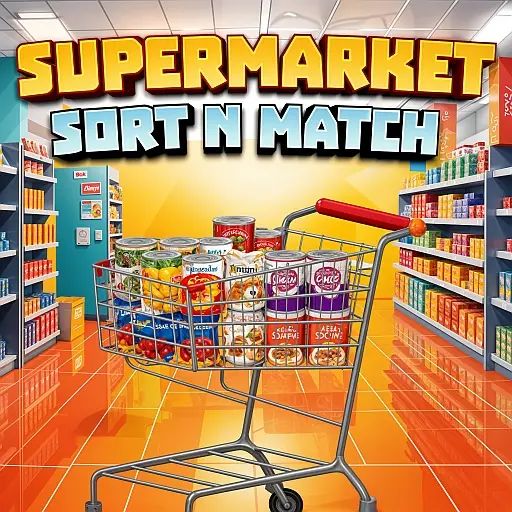 Supermarket Sort N Match - Free Match-3 Puzzle Game to Play Online