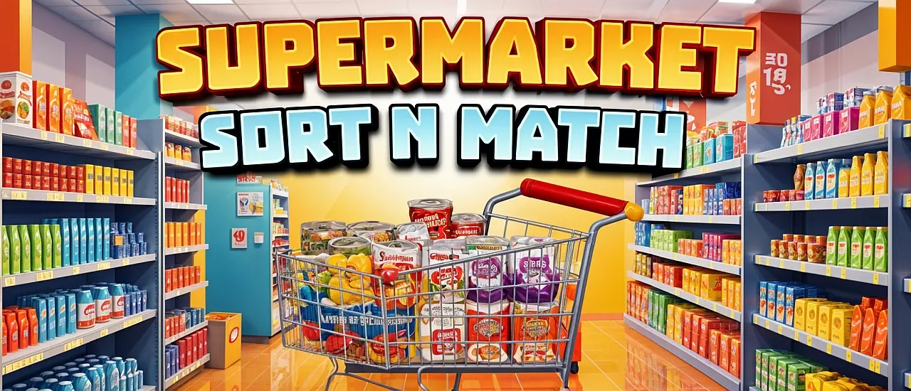 Supermarket Sort N Match - Free Match-3 Puzzle Game to Play Online