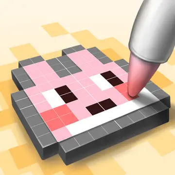 SuperPixelint 無料で遊べるかわいい塗り絵ゲーム