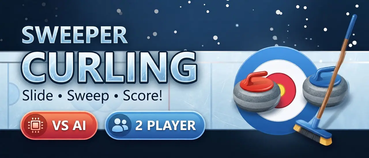 Sweeper Curling - Ücretsiz Çim Hokeyi ve Oyunları