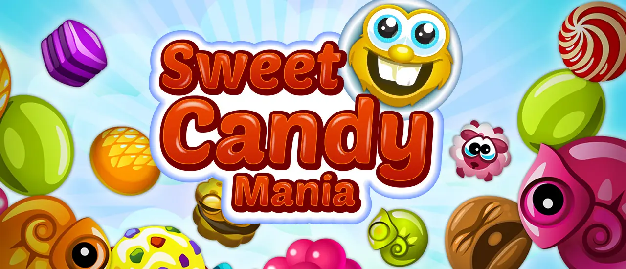 Sweet Candy Mania - Jouer au jeu de match 3 gratuit en ligne