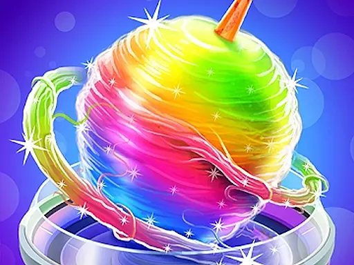 Sweet Cotton Candy Maker - Jeu de fabrication de bonbons en ligne gratuit