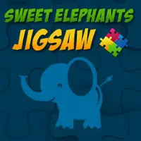 Sweet Elephants Jigsaw パズルゲーム｜無料で遊べるオンラインジグソーパズル
